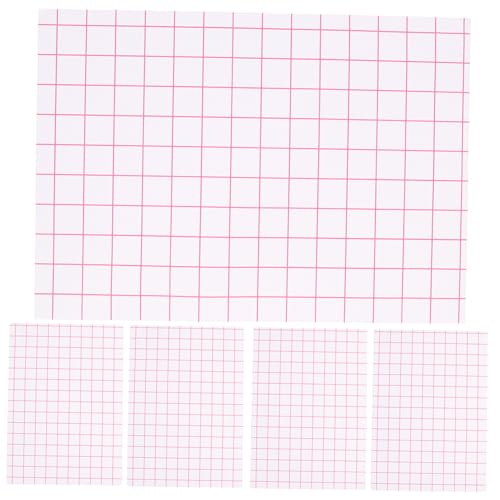 HAPINARY 5 Stück Teiliges Heat Transfer Paper mit für DIY Shirt Dekoration Hitzebeständiges Thermotransferpapier für Helle Baumwollstoffe Waschfest ohne Rissbildung Einfaches Bügeln von HAPINARY