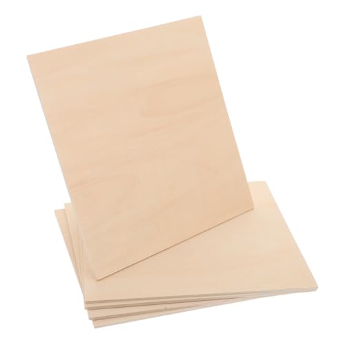 HAPINARY 5 Stück Teiliges Quadratische Holzplatten Stabilem Holzverbund Blanko und Unlackiert Präzise Gefertigt für DIY Bastelarbeiten Brandmalerei Modellbau und Handgemachte Holzprojekte HAPINARY 5 Stück Teiliges Quadratische Holzplatten Stabilem Holzverbund Blanko und Unlackiert Präzise Gefertigt für DIY Bastelarbeiten Brandmalerei Modellbau und Handgemachte Holzprojekte von HAPINARY