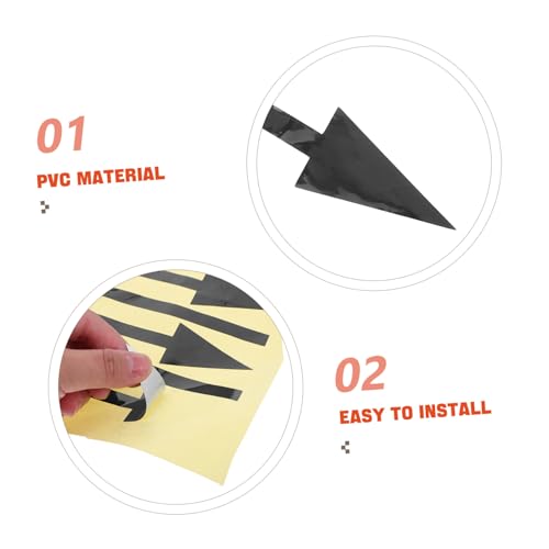 HAPINARY 5 Stück Teiliges Reflektierende Aufkleber für Briefkasten Wetterfeste Selbstklebende PVC Markierungen für Wand Boden Hohe Sichtbarkeit und Sichere Wegweisung bei Nacht HAPINARY 5 Stück Teiliges Reflektierende Aufkleber für Briefkasten Wetterfeste Selbstklebende PVC Markierungen für Wand Boden Hohe Sichtbarkeit und Sichere Wegweisung bei Nacht von HAPINARY