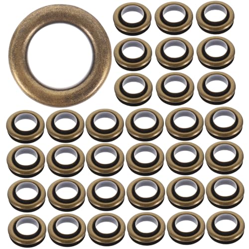 HAPINARY 50 Sätze Doppelseitige Metallösen Grommets Kit Kupfer Innendurchmesser für Lederstoffe Kleidung Gürtel DIY Handwerk Zubehör HAPINARY 50 Sätze Doppelseitige Metallösen Grommets Kit Kupfer Innendurchmesser für Lederstoffe Kleidung Gürtel DIY Handwerk Zubehör von HAPINARY