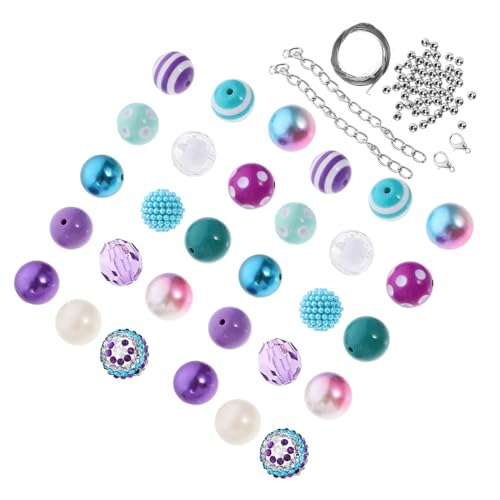 HAPINARY 50 Stück Acrylperlen, Bastelperlen, DIY Perlen, Lose Perlen, Bastelbedarf, Perlen Zum Herstellen Von Armbändern, Perlen Zum Basteln, Perlen Zum Armbandmachen, Basteln, Perlen Zum von HAPINARY