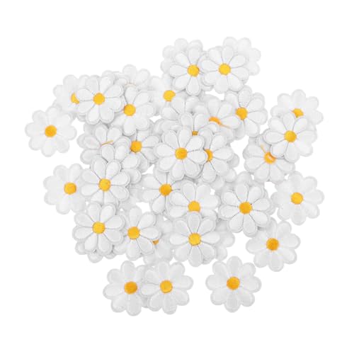 HAPINARY 50 Stück Bestickte Blumen Aufnäher Blumenapplikationen zum Nähen und Aufbügeln für Kleidung Taschen Jacken DIY Dekorationen HAPINARY 50 Stück Bestickte Blumen Aufnäher Blumenapplikationen zum Nähen und Aufbügeln für Kleidung Taschen Jacken DIY Dekorationen von HAPINARY