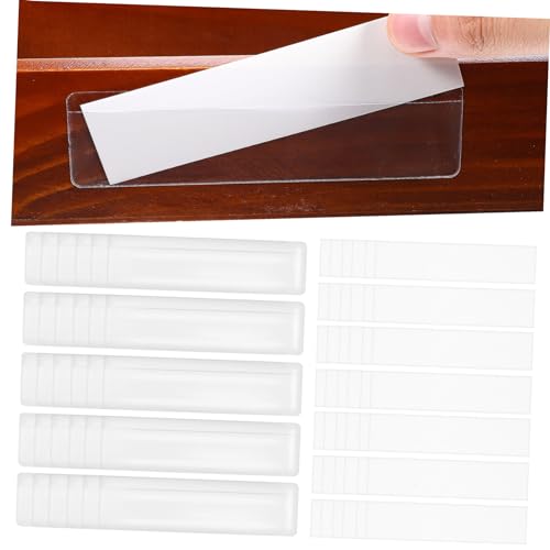 HAPINARY 50 Stück Etikettenbeutelpapierkombinationsset Klebrig Regaletiketten Tasche Etiketthalter Beschriftung Veranstalter Selbstklebende Etikettenhalter Bücherregal-etiketten Für Pvc HAPINARY 50 Stück Etikettenbeutelpapierkombinationsset Klebrig Regaletiketten Tasche Etiketthalter Beschriftung Veranstalter Selbstklebende Etikettenhalter Bücherregal-etiketten Für Pvc von HAPINARY