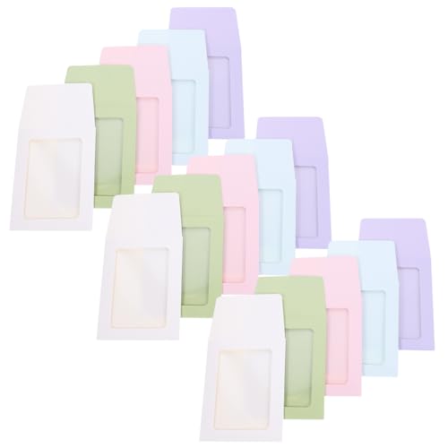 HAPINARY 50 Stück Farbige Papiertüten, Kartenhüllen Für Sammelkarten, Kleine Karten, Umschläge, Fotokartenhüllen, Tragbare Kartenhüllen, Hüllen Für Karten, Fotos, Umschläge, HAPINARY 50 Stück Farbige Papiertüten, Kartenhüllen Für Sammelkarten, Kleine Karten, Umschläge, Fotokartenhüllen, Tragbare Kartenhüllen, Hüllen Für Karten, Fotos, Umschläge, von HAPINARY