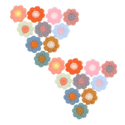 HAPINARY 50 Stück Gestickter Stoffaufnäher Aufnäher mit Blumenstickerei Blumenapplikationen für Kleidung süße Gänseblümchenblumen -Stickpatches Blume Bügelbild Polyester und Baumwolle HAPINARY 50 Stück Gestickter Stoffaufnäher Aufnäher mit Blumenstickerei Blumenapplikationen für Kleidung süße Gänseblümchenblumen -Stickpatches Blume Bügelbild Polyester und Baumwolle von HAPINARY