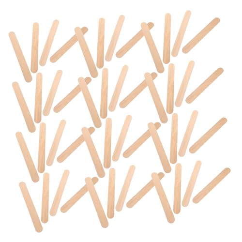 HAPINARY 50 Stück Holzstiele zum Basteln DIY Eisstäbchen Sticks aus Naturholz Wiederverwendbar und Sicher für Kreative Handarbeiten Familienprojekte und Partys HAPINARY 50 Stück Holzstiele zum Basteln DIY Eisstäbchen Sticks aus Naturholz Wiederverwendbar und Sicher für Kreative Handarbeiten Familienprojekte und Partys von HAPINARY