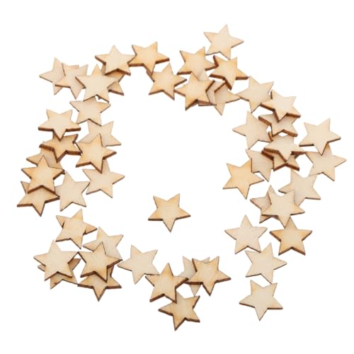 HAPINARY 50 Stück Kleine Holzsterne Naturbelassen zum Basteln DIY Holzsterne für Weihnachtsdeko Partyaccessoires und Kreative Handwerksprojekte für Schule HAPINARY 50 Stück Kleine Holzsterne Naturbelassen zum Basteln DIY Holzsterne für Weihnachtsdeko Partyaccessoires und Kreative Handwerksprojekte für Schule von HAPINARY