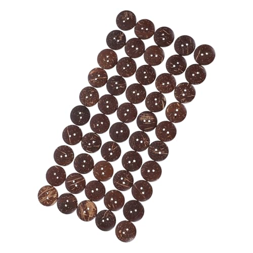 HAPINARY 50 Stück Natürliche Kokosnussschalenknöpfe dekorative Knöpfe Verzierungen Knöpfe für Kleidung runde nähknöpfe Zarte Tasten Annähen von Knöpfen für Kleidung Taschenknöpfe Kaffee HAPINARY 50 Stück Natürliche Kokosnussschalenknöpfe dekorative Knöpfe Verzierungen Knöpfe für Kleidung runde nähknöpfe Zarte Tasten Annähen von Knöpfen für Kleidung Taschenknöpfe Kaffee von HAPINARY