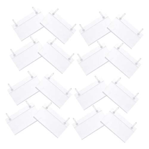 HAPINARY 50 Stück Preisschild Clips Warenschild Clips Preisetiketten Organizer Preisschild Halter Kunststoff Produktetikettenhalter Warenschild Halter Transparentes HAPINARY 50 Stück Preisschild Clips Warenschild Clips Preisetiketten Organizer Preisschild Halter Kunststoff Produktetikettenhalter Warenschild Halter Transparentes von HAPINARY