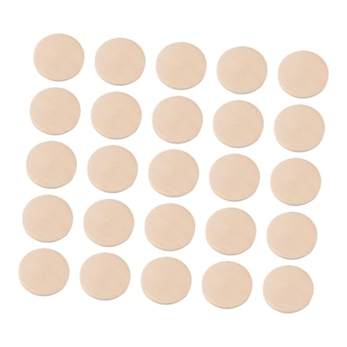 HAPINARY 50 Stück Rundholzscheiben aus Massivem Holz DIY Bastelmaterial für Malerei Zeichnung Dekoration Lernhilfe für Mathematik Umweltfreundliche Holzscheiben für Schüler HAPINARY 50 Stück Rundholzscheiben aus Massivem Holz DIY Bastelmaterial für Malerei Zeichnung Dekoration Lernhilfe für Mathematik Umweltfreundliche Holzscheiben für Schüler von HAPINARY