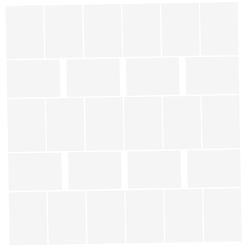 HAPINARY 50 Stück Selbstklebende Klebepapier Blätter Transparent Einseitig Stark Haftend Für DIY Basteln Scrapbooking Home Dekoration von HAPINARY