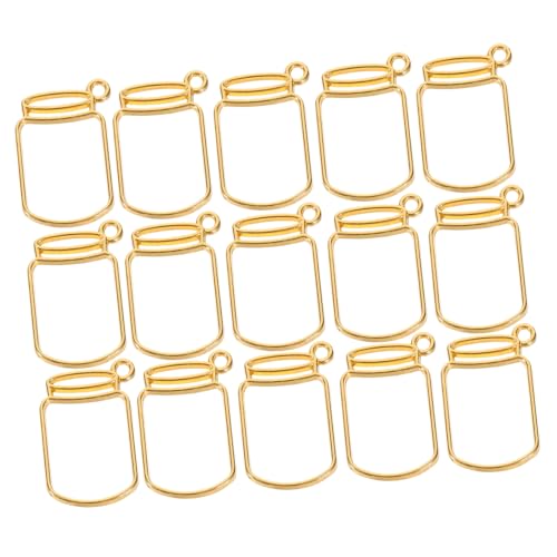 HAPINARY 50 Stück Teiliges Offene Foto Rahmen Anhänger Metallrahmen für DIY Schmuckherstellung Leere Schmuckanhänger Fassung für Harz Epoxid Perlen für Halsketten Armbänder HAPINARY 50 Stück Teiliges Offene Foto Rahmen Anhänger Metallrahmen für DIY Schmuckherstellung Leere Schmuckanhänger Fassung für Harz Epoxid Perlen für Halsketten Armbänder von HAPINARY
