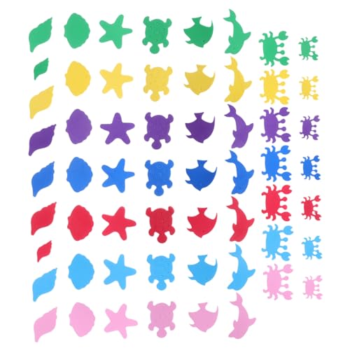 HAPINARY 500 Stück Eva Schaumstoff Meerestiere Cutouts Diy Basteln Meeresbewohner Aufkleber für Klassenzimmer Dekoration Party Zubehör Bildungsset HAPINARY 500 Stück Eva Schaumstoff Meerestiere Cutouts Diy Basteln Meeresbewohner Aufkleber für Klassenzimmer Dekoration Party Zubehör Bildungsset von HAPINARY