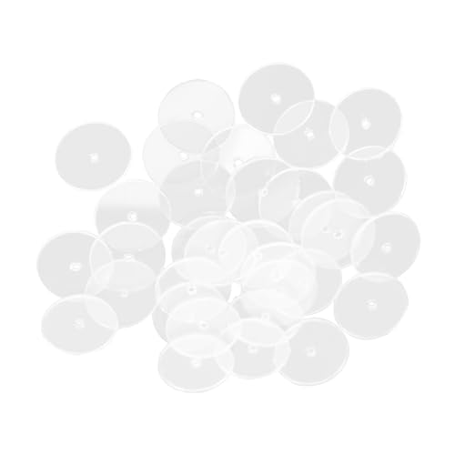 HAPINARY 50Stücke Transparente Ohrring Verschlüsse Flache Schutzpuffer für Schmuck Bequeme Ohrringstützen für DIY Accessoires Effektive Druckentlastung für Ohrläppchen HAPINARY 50Stücke Transparente Ohrring Verschlüsse Flache Schutzpuffer für Schmuck Bequeme Ohrringstützen für DIY Accessoires Effektive Druckentlastung für Ohrläppchen von HAPINARY