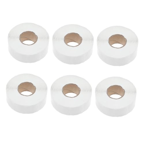 HAPINARY 6 Rollen Rundes Aufkleberetikett Aufkleber Farbpunktaufkleber Selbstklebende Punkte Etikettierungsaufkleber Kleine Kreisaufkleber Runde Punktetiketten Kleine Runde Aufkleber Papier von HAPINARY