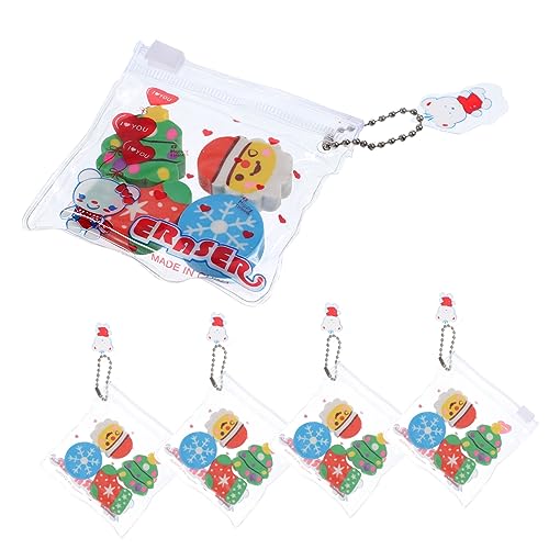 HAPINARY 6 Sätze Weihnachtsförmige Radiergummis Niedliche Cartoon Radierer für Weihnachtsfeiern Mini Radierer Praktische und Dekorative Schulmaterialien HAPINARY 6 Sätze Weihnachtsförmige Radiergummis Niedliche Cartoon Radierer für Weihnachtsfeiern Mini Radierer Praktische und Dekorative Schulmaterialien von HAPINARY