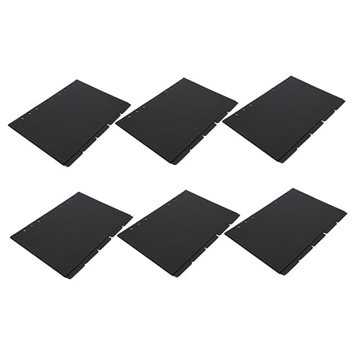 HAPINARY 6 Sets Index Trennzeichen, Seiten Notizblock Teiler, Gelochte Ordner Teiler, Kleinunternehmerbedarf, Papier Ordner Register, Teiler Für Ordner, Seitenmarkierungen, Notizbuch Index HAPINARY 6 Sets Index Trennzeichen, Seiten Notizblock Teiler, Gelochte Ordner Teiler, Kleinunternehmerbedarf, Papier Ordner Register, Teiler Für Ordner, Seitenmarkierungen, Notizbuch Index von HAPINARY