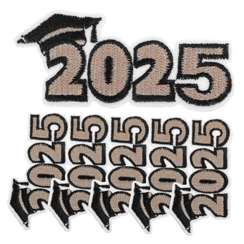 HAPINARY 6 Stück Graduation Bügelbilder Patch mit Eisenfixierung für Kleidung und Hüte Bestickte DIY Aufnäher als Festliche Abschlussfeier Dekoration und Vielseitig für Textilien und HAPINARY 6 Stück Graduation Bügelbilder Patch mit Eisenfixierung für Kleidung und Hüte Bestickte DIY Aufnäher als Festliche Abschlussfeier Dekoration und Vielseitig für Textilien und von HAPINARY
