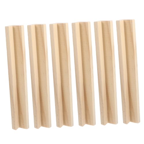 HAPINARY 6 Stück Holz Domino Display Ständer Teiliges Robuster Tragbarer Domino Halter für Spiele und DIY Racks Vielseitige Holzbasen für Zuhause Schule und Reisen HAPINARY 6 Stück Holz Domino Display Ständer Teiliges Robuster Tragbarer Domino Halter für Spiele und DIY Racks Vielseitige Holzbasen für Zuhause Schule und Reisen von HAPINARY