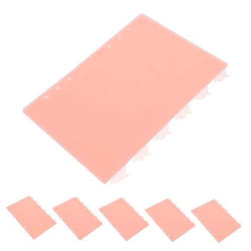 HAPINARY 6 Stück Ringbuch Register aus Robustem PP Material Teiliges Set mit Niedlichen Delfin Registerlaschen Abnehmbare Trennblätter für Notizbücher zur Übersichtlichen Indexierung und HAPINARY 6 Stück Ringbuch Register aus Robustem PP Material Teiliges Set mit Niedlichen Delfin Registerlaschen Abnehmbare Trennblätter für Notizbücher zur Übersichtlichen Indexierung und von HAPINARY