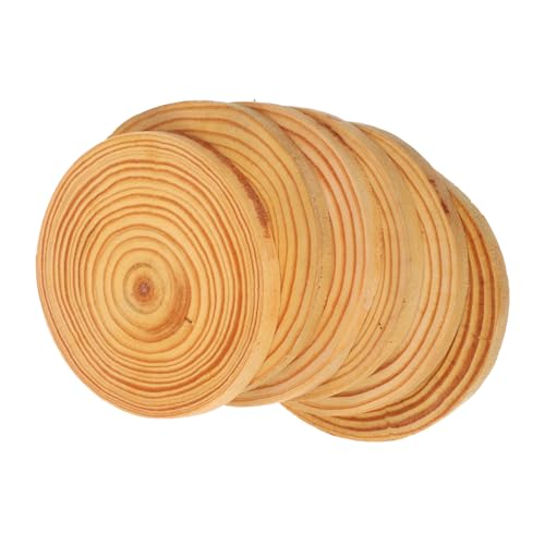 HAPINARY 6 Stück Runde Holzscheiben Unbehandelte Holzscheiben Dicke für Diy Malerei Kreative Holzornamente und Rustikale Wohnkultur HAPINARY 6 Stück Runde Holzscheiben Unbehandelte Holzscheiben Dicke für Diy Malerei Kreative Holzornamente und Rustikale Wohnkultur von HAPINARY