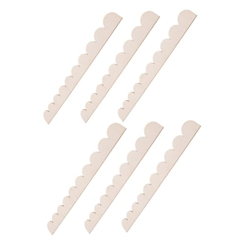 HAPINARY 6 Stück Teiliges Gewellte Holzleisten Diy Holzleisten mit Muschelrand für Türrahmen Wand Schrank und Regaldekoration für Heimgestaltung HAPINARY 6 Stück Teiliges Gewellte Holzleisten Diy Holzleisten mit Muschelrand für Türrahmen Wand Schrank und Regaldekoration für Heimgestaltung von HAPINARY