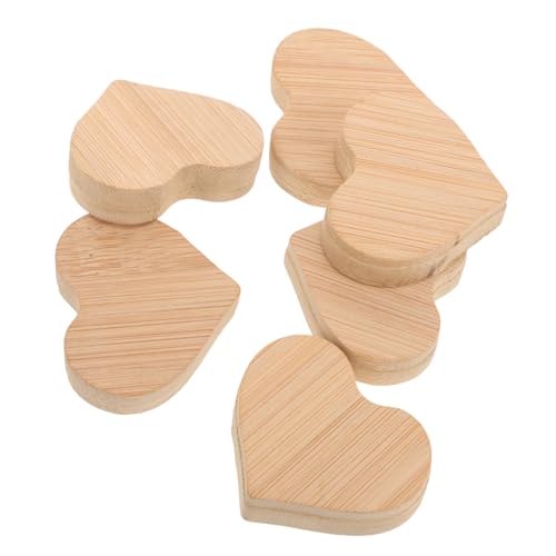 HAPINARY 6 Stück Teiliges Holzherzen zum Basteln Unbehandelte Holzscheiben für DIY Handwerk Natürliche Holzchips für Malen Kreative Holzdekorationen für Party und Zuhause HAPINARY 6 Stück Teiliges Holzherzen zum Basteln Unbehandelte Holzscheiben für DIY Handwerk Natürliche Holzchips für Malen Kreative Holzdekorationen für Party und Zuhause von HAPINARY