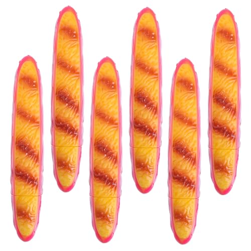 HAPINARY 6 Stück Teiliges Hot Dog Kugelschreiber Kawaii Schreibgeräte für Mädchen Lustige Lebensnahe Food-design Stifte als Schreibtisch Schulanfang Zubehör HAPINARY 6 Stück Teiliges Hot Dog Kugelschreiber Kawaii Schreibgeräte für Mädchen Lustige Lebensnahe Food-design Stifte als Schreibtisch Schulanfang Zubehör von HAPINARY