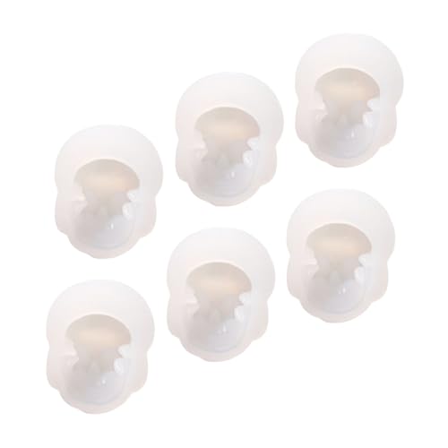 HAPINARY 6 Stück Teiliges Silikon Schädelkopf Formen Flexible und Langlebige DIY Schmuck Gießformen für Anhänger Ohrringe Armbänder Wiederverwendbar und Leicht zu Reinigen Kreative HAPINARY 6 Stück Teiliges Silikon Schädelkopf Formen Flexible und Langlebige DIY Schmuck Gießformen für Anhänger Ohrringe Armbänder Wiederverwendbar und Leicht zu Reinigen Kreative von HAPINARY