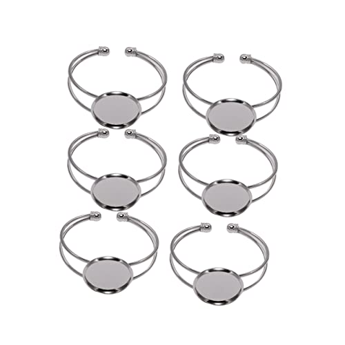 HAPINARY 6 Stück Teiliges Y Förmiges Armbandrohling Rhodiniertes Kupfer DIY Schmuckherstellung Verstellbare Basis für Anhänger Zubehör HAPINARY 6 Stück Teiliges Y Förmiges Armbandrohling Rhodiniertes Kupfer DIY Schmuckherstellung Verstellbare Basis für Anhänger Zubehör von HAPINARY