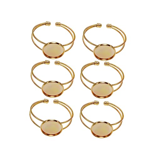 HAPINARY 6 Stück Teiliges Y Förmiges Kupfer Armband Verstellbare DIY Schmuckverbinder für Resin Armbänder Langlebig Rostfrei Goldfarben für Schmuckherstellung HAPINARY 6 Stück Teiliges Y Förmiges Kupfer Armband Verstellbare DIY Schmuckverbinder für Resin Armbänder Langlebig Rostfrei Goldfarben für Schmuckherstellung von HAPINARY