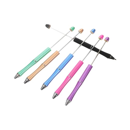 HAPINARY 6 Teiliger Kugelschreiber, Perlenstifte, Stift Sets Mit Perlen, Bezaubernder Stift Für Erwachsene, Spaßstifte, Kugelschreiber, Metallstifte, Schreibstift, Bastelstifte, HAPINARY 6 Teiliger Kugelschreiber, Perlenstifte, Stift Sets Mit Perlen, Bezaubernder Stift Für Erwachsene, Spaßstifte, Kugelschreiber, Metallstifte, Schreibstift, Bastelstifte, von HAPINARY