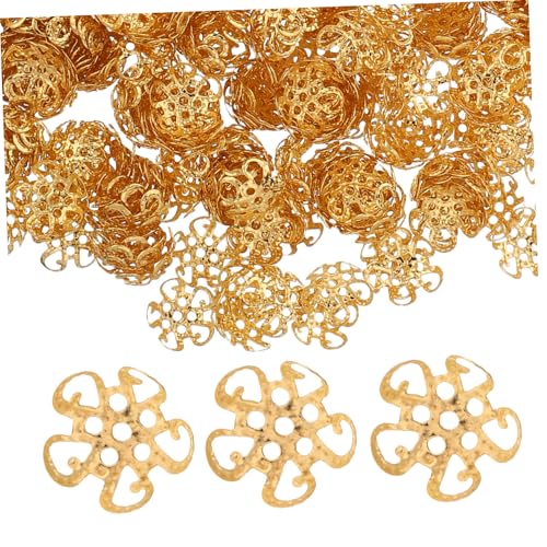HAPINARY 600 Stücke Hohlblumenhalter schmuck DIY perlen kappen Metallperlenkappen Metallperlen für Schmuckhersteller Halskette, die Perlenkappen herstellt Kugel Perlenkappe Eisen Golden HAPINARY 600 Stücke Hohlblumenhalter schmuck DIY perlen kappen Metallperlenkappen Metallperlen für Schmuckhersteller Halskette, die Perlenkappen herstellt Kugel Perlenkappe Eisen Golden von HAPINARY