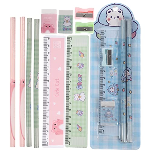 HAPINARY 6Er Set Bleistift Set Einfache Bleistifte Bleistiftspitzer Für Kinder Bleistifte Für Kinder Büro Radiergummis Kreative Bleistifte Manuelle Bleistifte Handschreibwaren Büro von HAPINARY