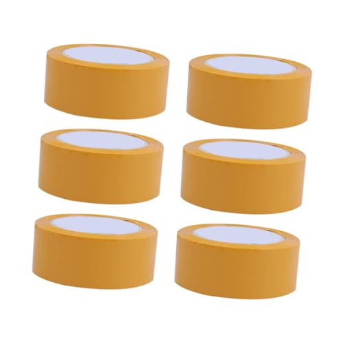 HAPINARY 6Rolle Verpackungsband Klebeband für Boxverpackungen Robust und für Zuhause und Beige Selbstklebend und Einfach zu Handhaben HAPINARY 6Rolle Verpackungsband Klebeband für Boxverpackungen Robust und für Zuhause und Beige Selbstklebend und Einfach zu Handhaben von HAPINARY