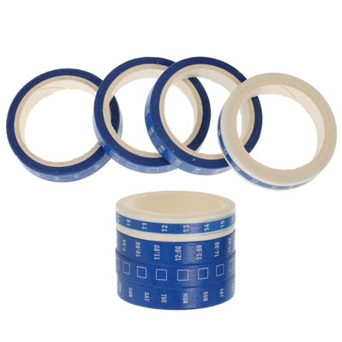 HAPINARY 8 Rollen Teiliges Washi Tape für Zeitmanagement Wiederverwendbare Planungsklebebänder mit Farbiger DIY Dekoration für Scrapbooks Kalender Schule und Büro Zufällige Zufällige Farbe von HAPINARY