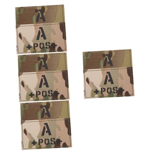 HAPINARY 8 Stck. Reflective Blood Type Patch Pack Camouflage Design A Positive Hook And Loop Befestigung für Rucksäcke und Ausrüstung HAPINARY 8 Stck. Reflective Blood Type Patch Pack Camouflage Design A Positive Hook And Loop Befestigung für Rucksäcke und Ausrüstung von HAPINARY