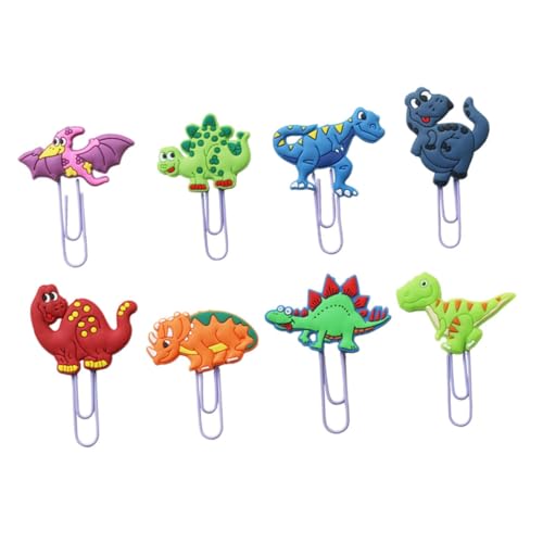 HAPINARY 8 Stück Büroklammern in Dinosaurierform Süße Kreative Papierclips für Dokumente Memos und Notizen für Büro und Schule Farbenfrohe und Praktische Bürobedarf Zufällige Farbe HAPINARY 8 Stück Büroklammern in Dinosaurierform Süße Kreative Papierclips für Dokumente Memos und Notizen für Büro und Schule Farbenfrohe und Praktische Bürobedarf Zufällige Farbe von HAPINARY