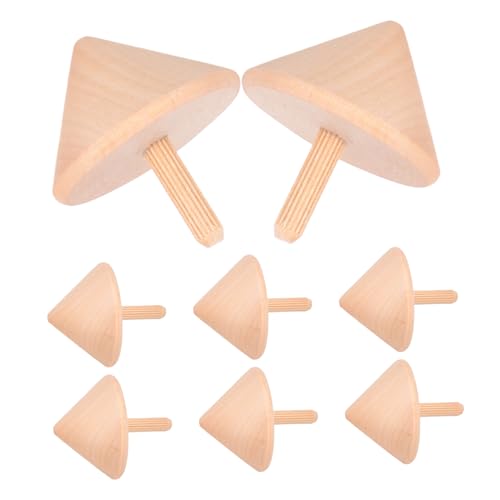 HAPINARY 8 Stück Teiliges Holz zum Bemalen DIY Gyro für Schnelles Drehen Fördert Feinmotorik und Hand Auge Koordination Natürliche Holzfarbe Bastelspielzeug HAPINARY 8 Stück Teiliges Holz zum Bemalen DIY Gyro für Schnelles Drehen Fördert Feinmotorik und Hand Auge Koordination Natürliche Holzfarbe Bastelspielzeug von HAPINARY
