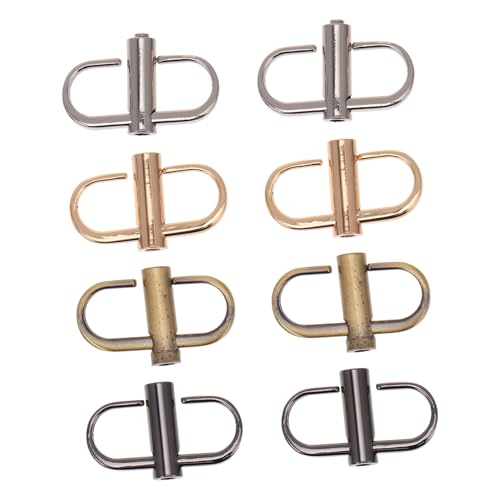 HAPINARY 8 Stück Teiliges Metall bag chain verkürzer in Chic Design Kompakte Langlebige Einstellschnallen für Handtaschen Rucksäcke und Reisegepäck Praktische DIY accessoires in Gold Creme HAPINARY 8 Stück Teiliges Metall bag chain verkürzer in Chic Design Kompakte Langlebige Einstellschnallen für Handtaschen Rucksäcke und Reisegepäck Praktische DIY accessoires in Gold Creme von HAPINARY