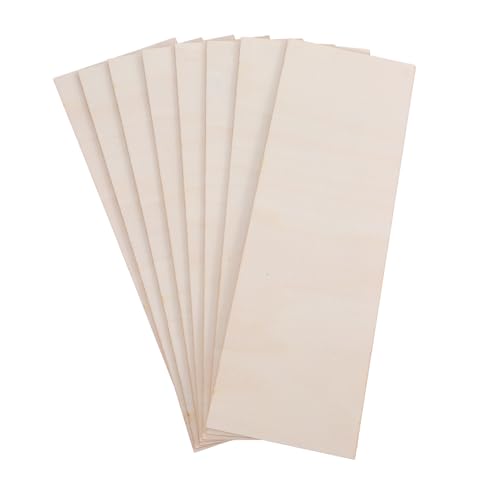 HAPINARY 8 Stück Teiliges Rechteckige Blanko holztafeln Dünne Unbehandelte Holzplatten für Gravur Zeichnung Brennen Tragbare Bastel holztafeln für Kreative DIY projekte HAPINARY 8 Stück Teiliges Rechteckige Blanko holztafeln Dünne Unbehandelte Holzplatten für Gravur Zeichnung Brennen Tragbare Bastel holztafeln für Kreative DIY projekte von HAPINARY