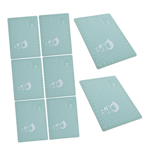 HAPINARY 8 Stück Teiliges Schneidematten- Doppelseitig Rutschfeste PVC Bastelunterlage mit Präzisem Messraster für Scrapbooking Stanzarbeiten Nähen und Diy-projekte HAPINARY 8 Stück Teiliges Schneidematten- Doppelseitig Rutschfeste PVC Bastelunterlage mit Präzisem Messraster für Scrapbooking Stanzarbeiten Nähen und Diy-projekte von HAPINARY
