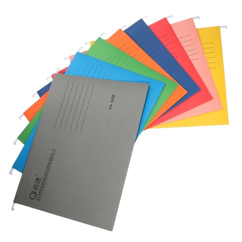HAPINARY 8 Teiliger Ordnerhaken, Aktenschublade, Hängeregistraturrahmen, Rechnungshalter, Hängeregistraturordner, Quittungsorganizer In Der Richtigen Größe, Aktenpapierhalter, von HAPINARY