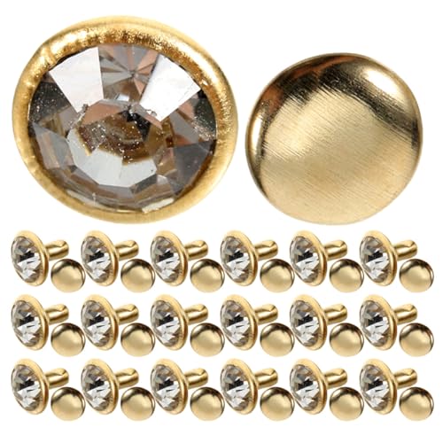 HAPINARY 80 Stück Kristall-nieten für DIY Kleidung Schuhe Taschen und Kleider Glänzende Langlebige Schmucknieten für Lederhandwerk und Modische Verzierungen HAPINARY 80 Stück Kristall-nieten für DIY Kleidung Schuhe Taschen und Kleider Glänzende Langlebige Schmucknieten für Lederhandwerk und Modische Verzierungen von HAPINARY