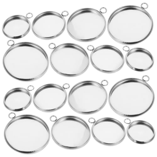 HAPINARY 80 Stück Teiliges Anhänger Trays Runde Bezel Blank Trays DIY Schmuckherstellung Zubehör Glatte Oberfläche Verschiedene Langlebig und Fein Verarbeitet HAPINARY 80 Stück Teiliges Anhänger Trays Runde Bezel Blank Trays DIY Schmuckherstellung Zubehör Glatte Oberfläche Verschiedene Langlebig und Fein Verarbeitet von HAPINARY