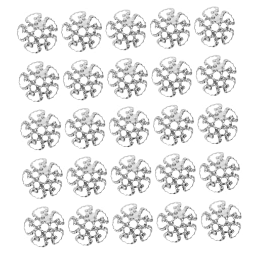 HAPINARY 800 Stück Metall Vintage Blüten Perlenkappen für Schmuckherstellung Robuste Spacer Bead Caps mit Filigranem Design Einfache Montage für Armbänder Halsketten Ohrringe DIY von HAPINARY