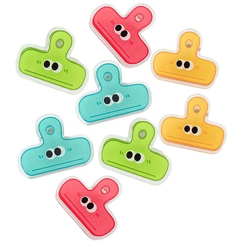HAPINARY 8Stücke Kreative Clips aus Kunststoff für Notizen Fotos und Tütenverschluss Bunte Praktische Büroklammern für Schüler und Lehrer Langlebig und Vielseitig Einsetzbar HAPINARY 8Stücke Kreative Clips aus Kunststoff für Notizen Fotos und Tütenverschluss Bunte Praktische Büroklammern für Schüler und Lehrer Langlebig und Vielseitig Einsetzbar von HAPINARY