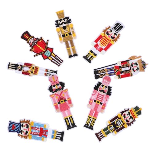 HAPINARY 9 Stück Teiliges Bestickte Weihnachtsmotive Aufbügelflicken Dekorative Reparaturflicken für Kleidung Jeans Rucksäcke Einfach zu Bügeln Nähen HAPINARY 9 Stück Teiliges Bestickte Weihnachtsmotive Aufbügelflicken Dekorative Reparaturflicken für Kleidung Jeans Rucksäcke Einfach zu Bügeln Nähen von HAPINARY