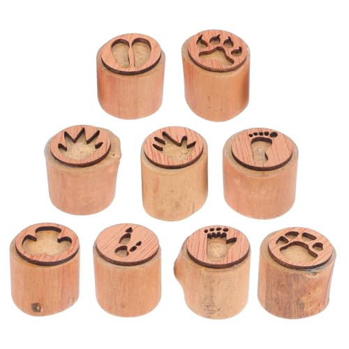 HAPINARY 9 Stück Teiliges Holzstempel mit Realistischen Tierfußabdrücken Handgefertigte Naturmotive für Diy Bastelprojekte Kartengestaltung und Kinderbasteln Langlebige und Detailreiche HAPINARY 9 Stück Teiliges Holzstempel mit Realistischen Tierfußabdrücken Handgefertigte Naturmotive für Diy Bastelprojekte Kartengestaltung und Kinderbasteln Langlebige und Detailreiche von HAPINARY