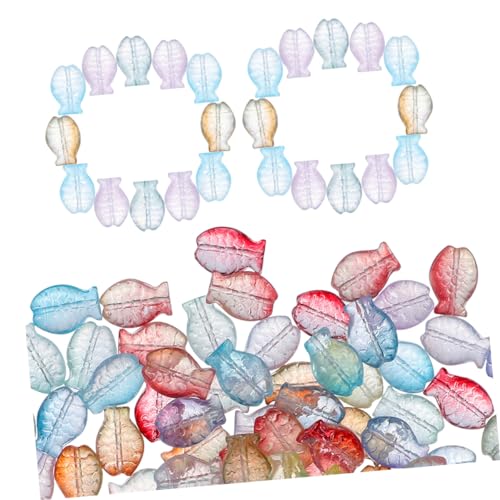 HAPINARY 90 Stück Kleine Fisch Anhänger Armbandperlen, Glasperlen Zur Herstellung Von Armbändern, Lose Glasperlen, DIY Perlen, Glas, Winzige Fischperlen, Fischperlen Für Armbänder, Perlen HAPINARY 90 Stück Kleine Fisch Anhänger Armbandperlen, Glasperlen Zur Herstellung Von Armbändern, Lose Glasperlen, DIY Perlen, Glas, Winzige Fischperlen, Fischperlen Für Armbänder, Perlen von HAPINARY